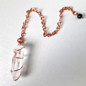 Clear Quartz Crystal Pendulum