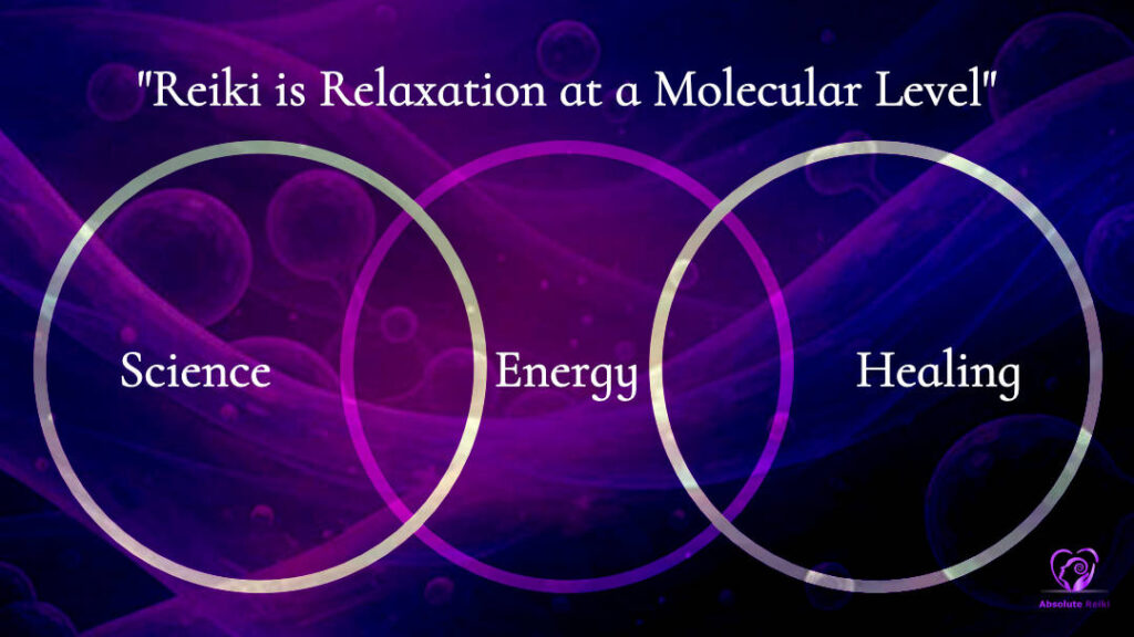 Epigenetics and Energy Healing Concept Diagram