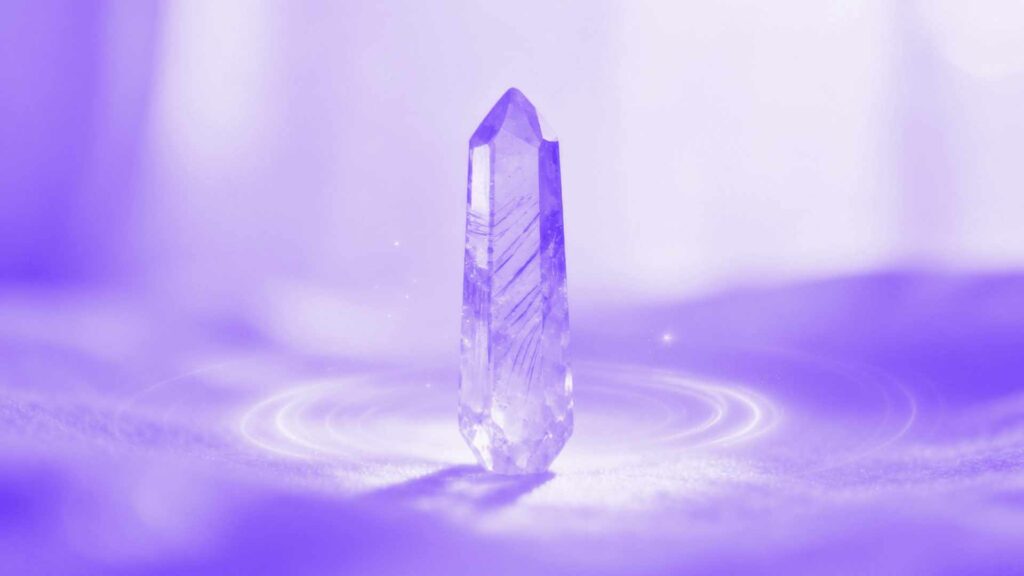 The Soul Of A Stone: How To Bond With A Crystal How to bond with a crystal image of quartz resonating energy